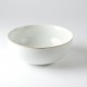 Saladier porcelaine filet or