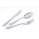 Couverts contour inox