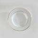 Assiette creuse FIlet or