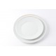Assiettes plate platine