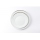Assiettes plate platine