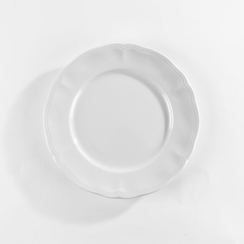 Assiettes plates Louis XV
